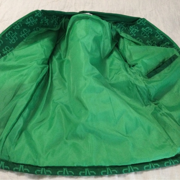 Alpha Social Green Puffer Jacket Size S - Picture 4 of 5